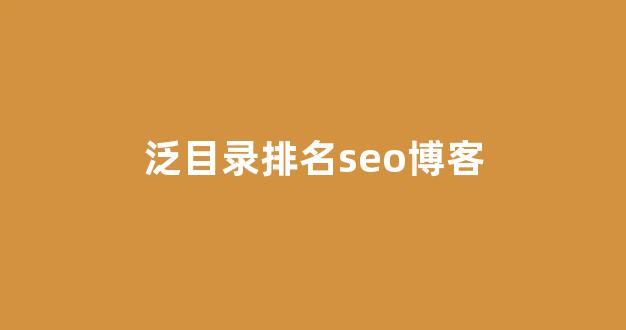 搜索引擎优化seo